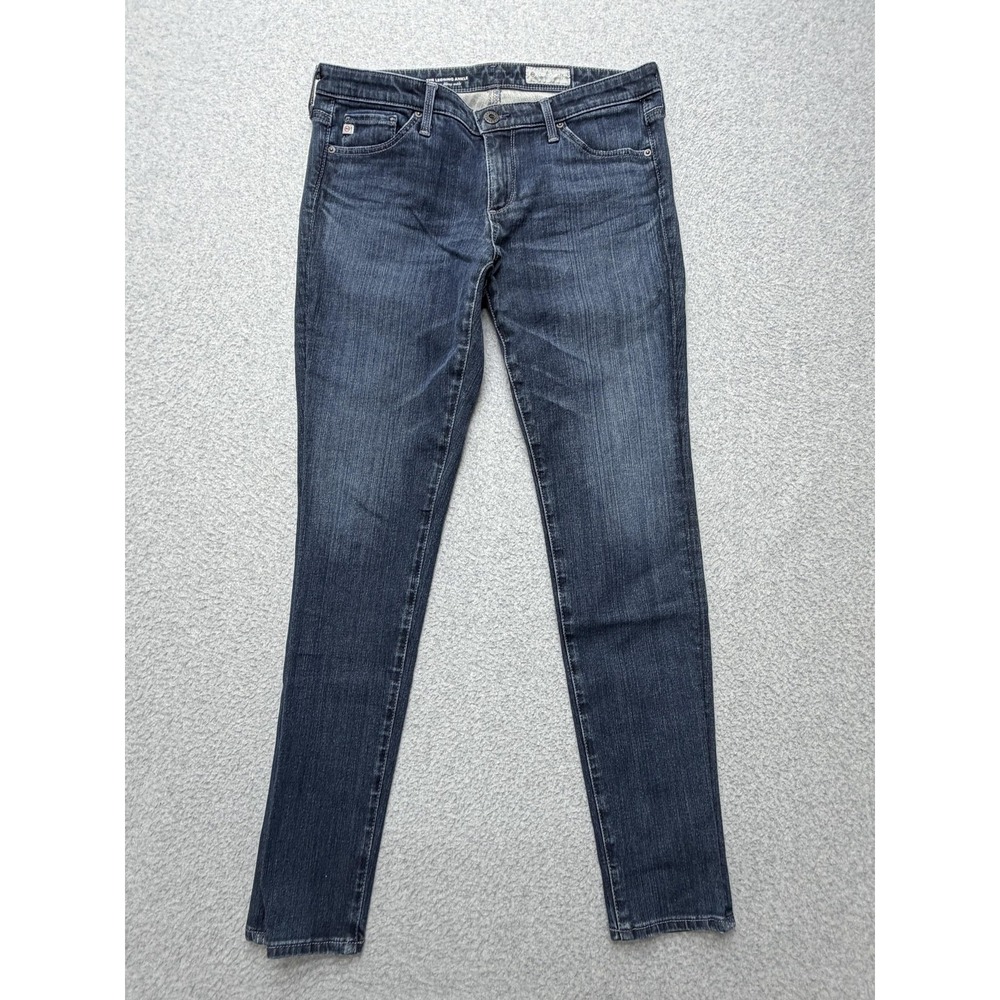 AG Adriano Goldschmied The Legging Ankle Contour 360 Jeans Womens 30 Blue Skinny